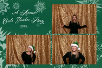 11th Annual Girls Sleepover 2016 Photo Booth